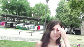 German Scout Cute Teenager Anya Seduce To Rough Hump At Street Casting Anya Krey