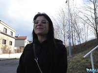 POV European Street Whore Fucks BWC For Money