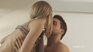 Bed Action With Inviting Blond Hair Girl  Sicilia Twistys