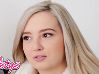 Two Playful Teens Lexi Lore And Marykate Moss Are Pleasing Each Other On The Bed