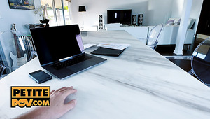 Maya Bijou Helps Her Boss To Relieve The Stress POV