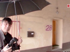 Normal German Persuaded To Have Sex Movie On The Street