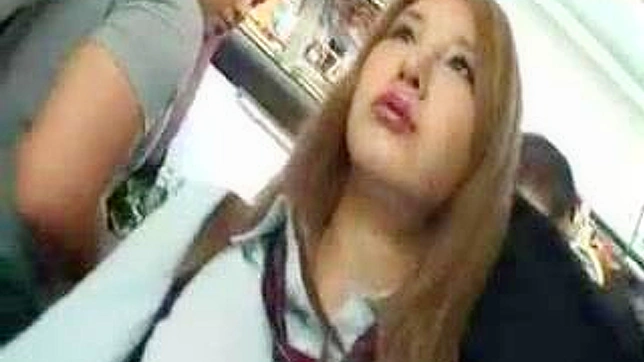 Sexy Student Gets Naughty On The Go