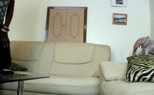 Amateur Ebony Gf Railed Hard Doggystyle!