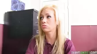 InnocentHigh Blonde Schoolgirl Teen Kaley Hilton Fucking Big Cock