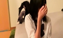 Dirty Schoolgirl Mayu Shinomiya Has An Impressive Body!