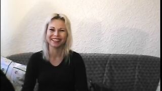 Sexy Blonde Plays With Her Ass And A Big Dick