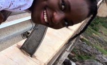Bubble Butt African Gf Doggystyle Bang