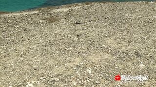 Public Sex On A Nudist Beach   Amateur Couple MySweetApple In Lanzarote