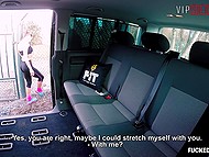 Comely Chick Mea Melone Revenges On Hubby By Tempting Taxi Driver Into Sex In Backseat