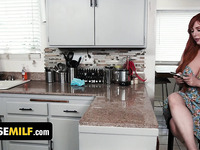 Buxom Redhead MILF Lauren Phillips Makes Her Injured Stepson Feel Better With Her Free Use Politics