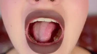 Khaleesi’s Mouth Fetish   Mouth Tour Around Tongue   HD 1280×720