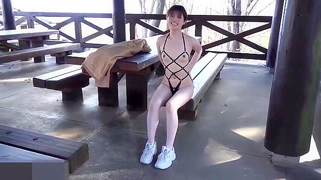 Sexy 19 Year Old Japanese Babe   Car Masturbation, Blowjob, And Outdoor Sex