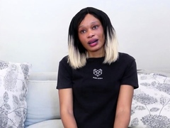 Blonde Ebony Rammed At Job Interview