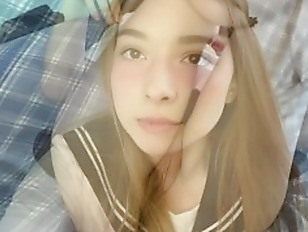 Cutie In Japanese  Uniform Touches Your Cock And Gets Embarrassed