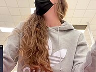 Horny Nadia Sought Lusciousness Delights At A Public Location