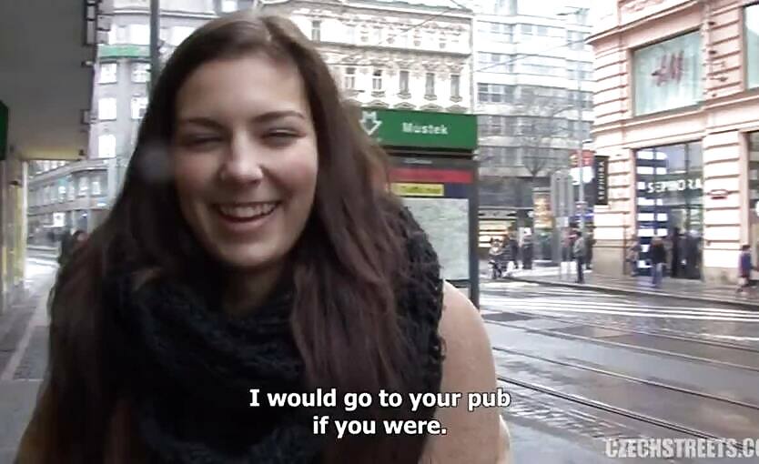 Czech Streets 81   Money Is Being Given To Girls In Prague