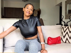 Big Boobs Ebony Model Seduces Bwc Agent