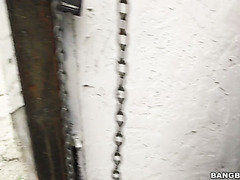 Super Hot Veronica Rodriguez Getting Fucked Rough Around The Corner