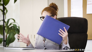Busty Ginger Whore Lennox Luxe Office Sex Story