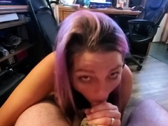 Big Titted Milf Sukie Rae Sucks Cock, Gets Facial