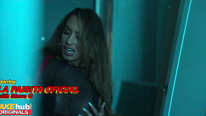 Curvy Buxom Big Assed Latina MILF Gets Banged Hard In All Her Holes By A Hunky Rocker
