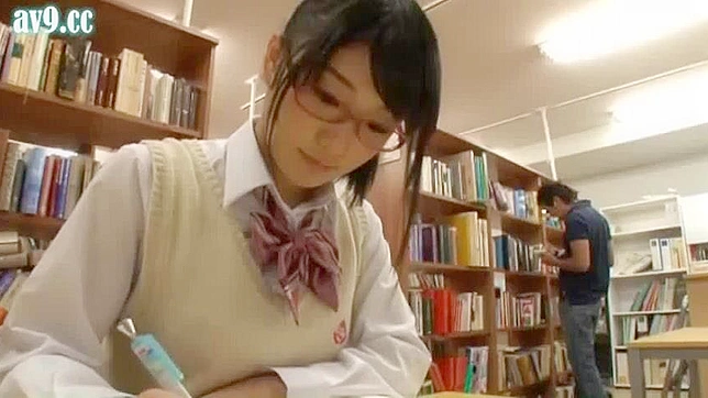 Rough And Ready In The Stacks   A Nippon Schoolgirl Secret