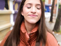 Petite Teen Sofia Ends Her End With Riding On His Old Cock