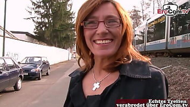 German MILF Picked Up On Street & Fucked In Casting