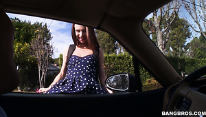 Money Hungry Coed Anya Olsen Loves Fancy Cars And Stiff Cocks