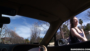 Money Hungry Coed Anya Olsen Loves Fancy Cars And Stiff Cocks