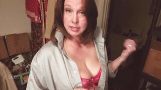 A Desperate Divorced Mature MILF Seduces A Young Man In Her Church, But She Want More.