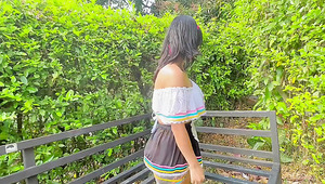 Fucked The Big Ass Of A Cute Italian Beauty From The Village In The First Person.