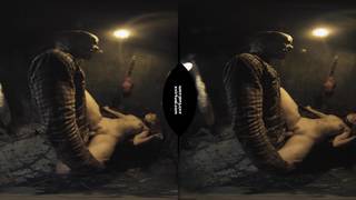 Virtual Reality BDSM Sex With One Big Alien Fucker