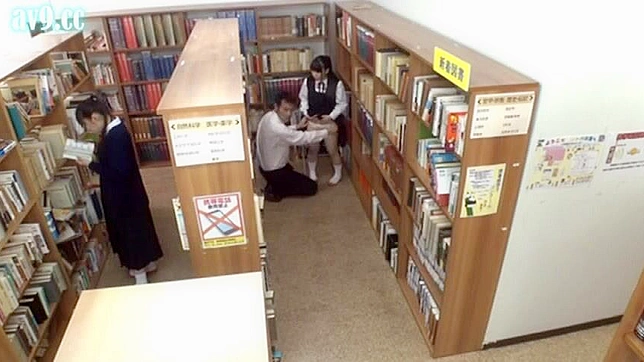 Japanese Schoolgirl Secret Library Liaison With Her Teacher