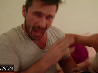 Graceful Wife Eva Lovia Enjoys Pleasant Oral Foreplay Before Taking Hubby’s Thick Dick Into Her Wet Vagina