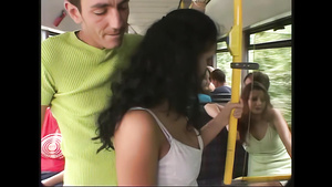 Laura Lion Public Copulate On A Bus