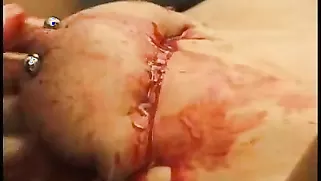 Angelic Busty Blonde Is Getting Her Tits Tortured In Hardcore Mode
