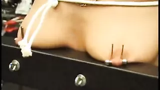 Angelic Busty Blonde Is Getting Her Tits Tortured In Hardcore Mode