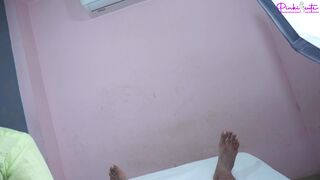 Pinki Cute   Village Stepmother Ravinadesi Caught Her Stepson With Erect Dick, She Helps For Tight Dick And Cumshot In Mouth.