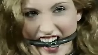 Intense Stretching And Gaping For A Blond Haired Slave