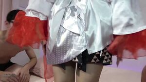 Congratulations To The Virgins In The 3P Cosplay With Divine Breasts! Vtuber Shishin New Year Ver. (rare Cosplay) Divine Breasts I Cup Saho Chan And A 3P Reward!