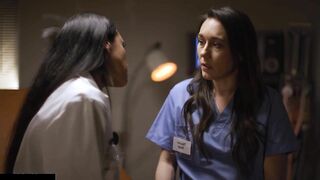 Lesbian Doctor And Nurse Has Intense Sex On Job Secretly