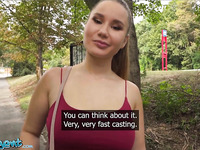 Hot Blonde Agreed To Fuck With Stranger In Public POV