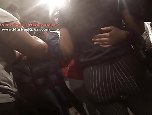 Best Amateur  Videos In Public / Man Touch Woman&#'s Body In Exhibition!