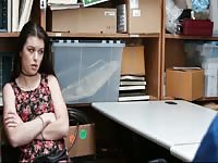 A Hard Fuck Punishment For Busted Shoplifting Girl