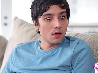 The Stud Is Pleasantly Surprised With An Opportunity To Fuck Both His GF And Her Stepsister