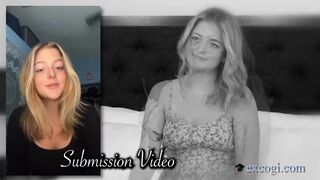 Exploited College Girls   EXCOGI   Tiny Tits Teen Jill Gets 4 Real Orgasms On Cam!