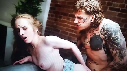 Lewd Bimbo Breathtaking Adult Scene
