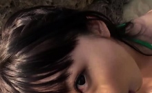 Amateur Megumi Haruka Nibbles Nut And Deep Throats Dick,